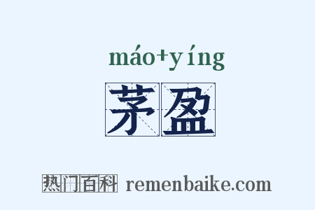 茅盈是什么意思的图片